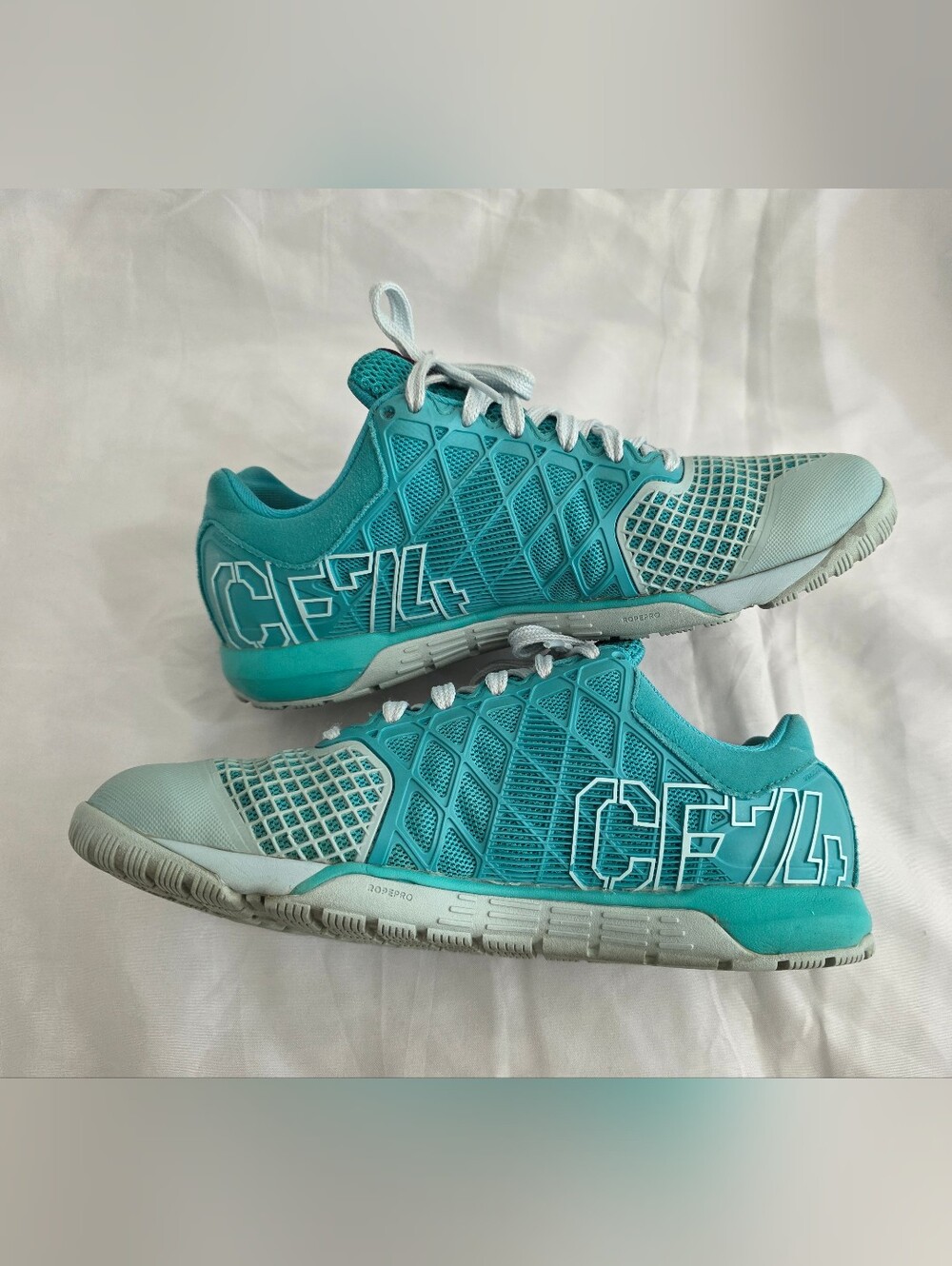 Reebok Nano 4 Teal CrossFit Trainers Women's Size 9